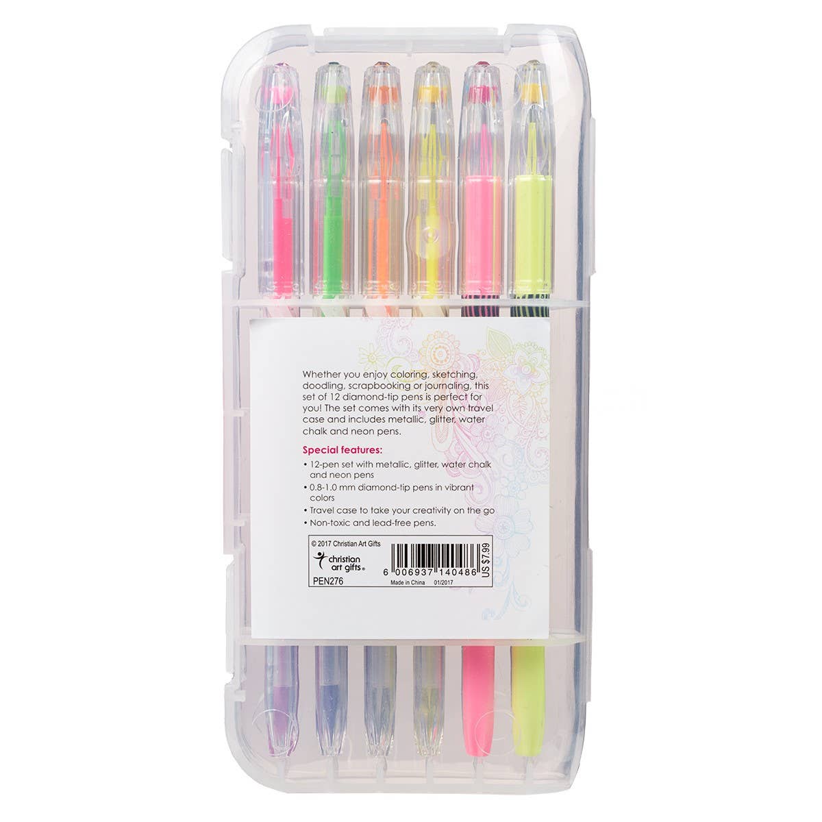 Gel Pen Set 12pc Assortment